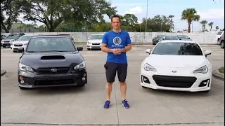 Why compare a 2019 Subaru WRX and BRZ? $31k PERFORMANCE - Raiti's Rides
