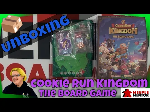Meeple Mentor Unboxes Cookie Run Kingdom: the Board Game