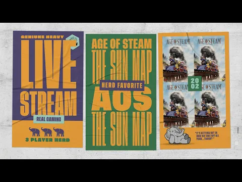 Age of Steam - Sun - 3p Teaching, Play-through, & Round table by Heavy Cardboard