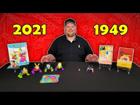 Cootie Retro Board Game Review (1949 Schaper vs. 2021 Hasbro)