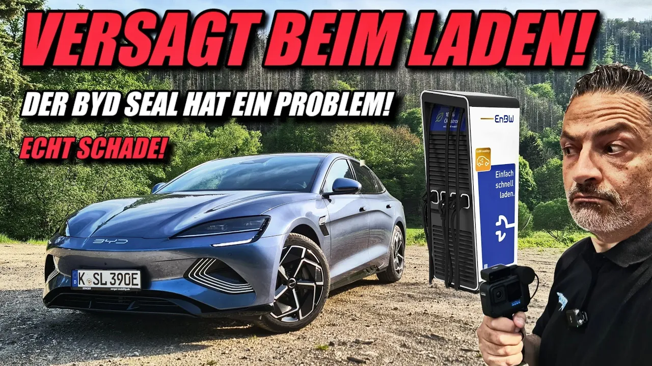Der BYD SEAL hat ein LADEPROBLEM! Software oder Hardware? Woran liegt es?