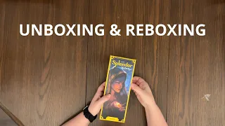 Splendor: Silk Road Expansion - Game Unboxing & Reboxing - See What's In The Box