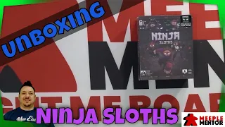 Meeple Mentor Unboxes Ninja Sloths