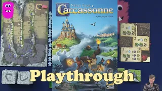 Mists over Carcassonne, Solo Playthrough (Nebel über Carcassonne)