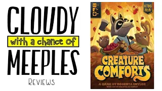 Creature Comforts Review - Cloudy with a Chance of Meeples
