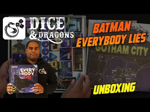 Dice and Dragons - Batman Everybody Lies Unboxing