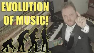 Evolution of Music ( 1680 AD - 2017)