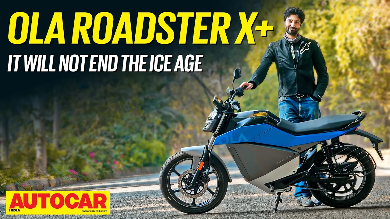 Ola Roadster X+ review - Ola’s first electric motorcycle | First Ride | Autocar India