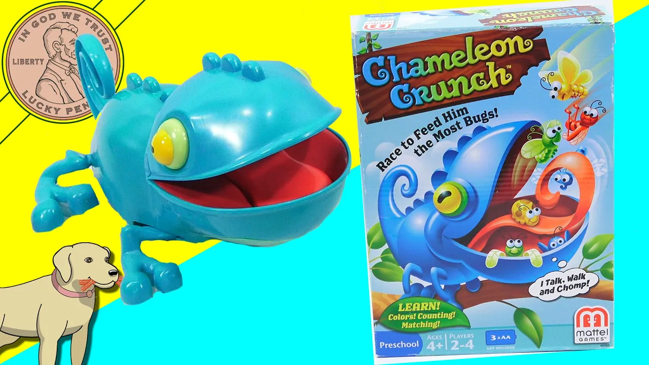 How To Play The Game Chameleon Crunch Family Kids Game