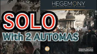 Hegemony - Solo with 2 Automas