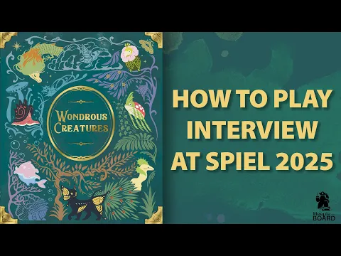 Wondrous Creatures - How to play interview at Spiel 2025