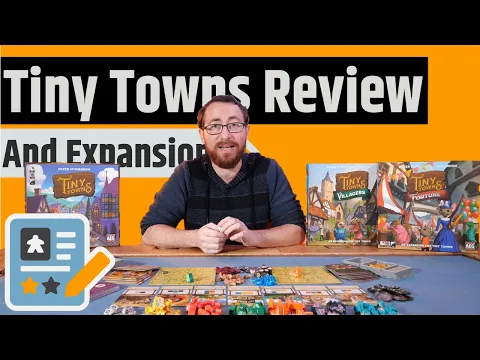 Tiny Towns, Base, Fortunes & Villagers Review - Abstracted, Simultaneous City Building