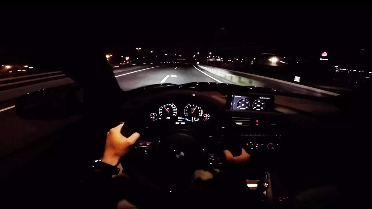 BMW M4 CS Night Drive POV by AutoTopNL