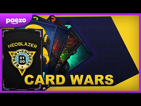 Neoblazer: Card Wars | Teaser | 4 Player Card Game
