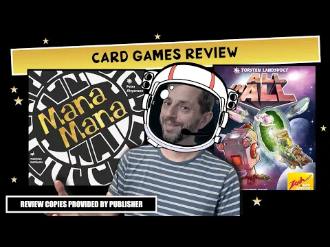 Two simple card games from Zoch: All in All & Mana Mana *Board Game Review*