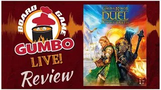Board Game Gumbo: Duel for Middle-earth first impressions