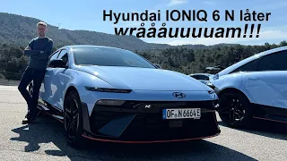 Hyundai IONIQ 6 N – elbilen som låter wråååuuuuam!