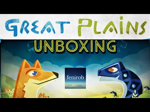 Great Plains Board Game | Unboxing (No Talking)