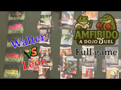 Amfibido Showdown: Walter vs Leon | Full Game Duel!