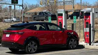 Thirsty Machine - Nissan Ariya 70-MPH Highway Range Test! 87kWh AWD Platinum+