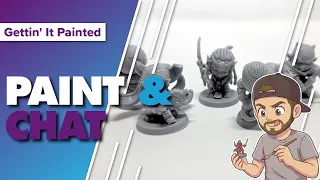 Starcadia Quest Miniature Painting Live Stream and Chat