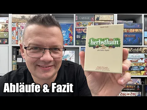 Herbsthain (Baord Game Circus) - Das erfolgreiche Solospiel geht in Runde 3