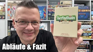 Herbsthain (Baord Game Circus) - Das erfolgreiche Solospiel geht in Runde 3