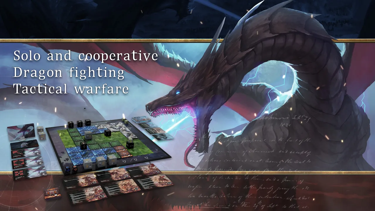 WARLINE | Dragons War session (Tabletop Simulator) with gameplay commentary
