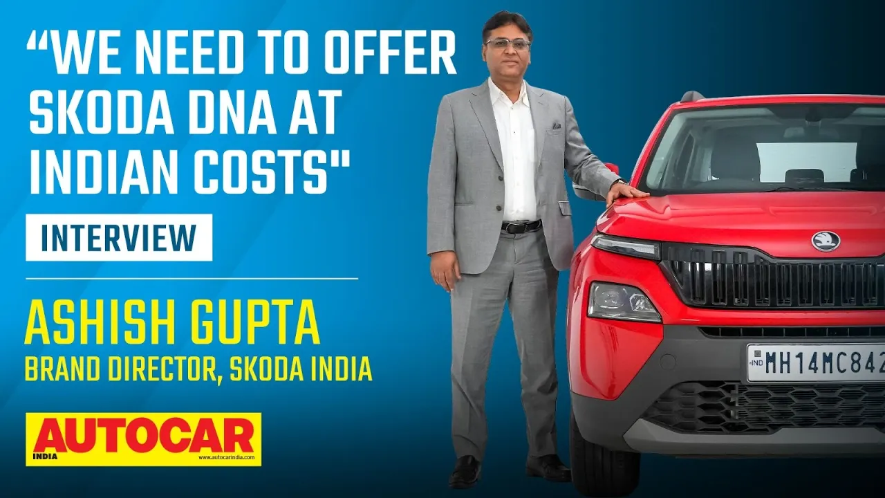 Skoda India's new head Ashish Gupta on the Kylaq, future game plan & more | Interview| Autocar India