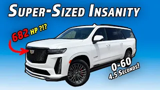 The New Escalade V Is The Biggest, Craziest SUV In America | Cadillac Escalade V