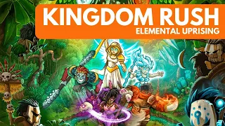 Kingdom Rush: Elemental Uprising | Solo Board Game Tutorial and Playthrough