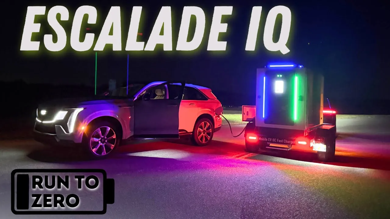 I Run The Electric Escalade IQ Out Of Juice To See What Happens! Our First Run To Zero Failure