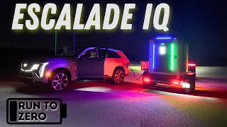 I Run The Electric Escalade IQ Out Of Juice To See What Happens! Our First Run To Zero Failure
