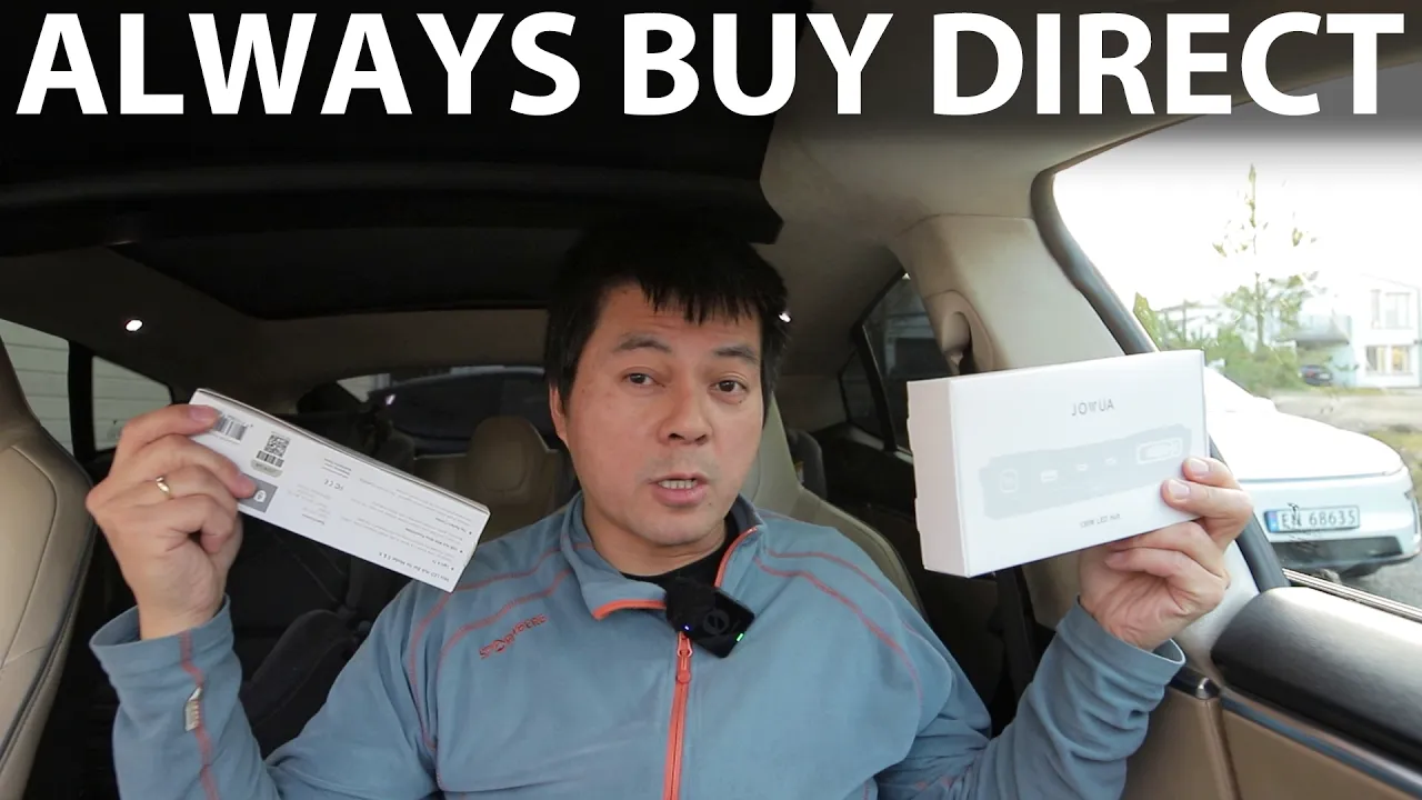 Why you should buy directly from Jowua - Get 5 % discount by using "Teslabjorn" code