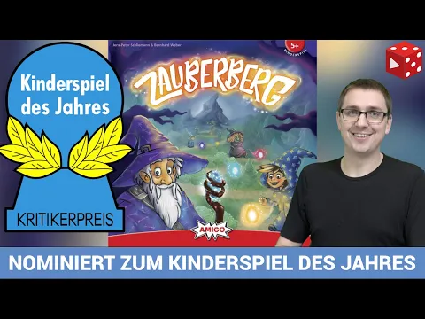 Zauberberg - nominiert zum Kinderspiel des Jahres 2022 (Amigo) ab 5 fünf Jahren