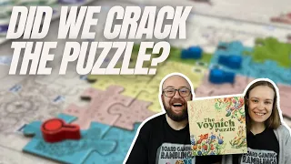 A book full of actions! - The Voynich Puzzle Board Game Review