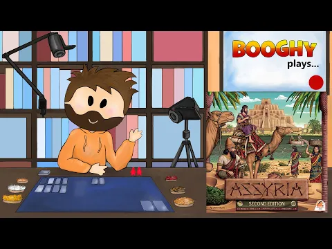 Booghy plays... Assyria: Second Edition(2p, Playthrough, Review)