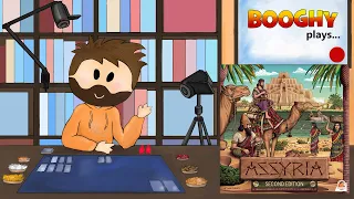Booghy plays... Assyria: Second Edition(2p, Playthrough, Review)