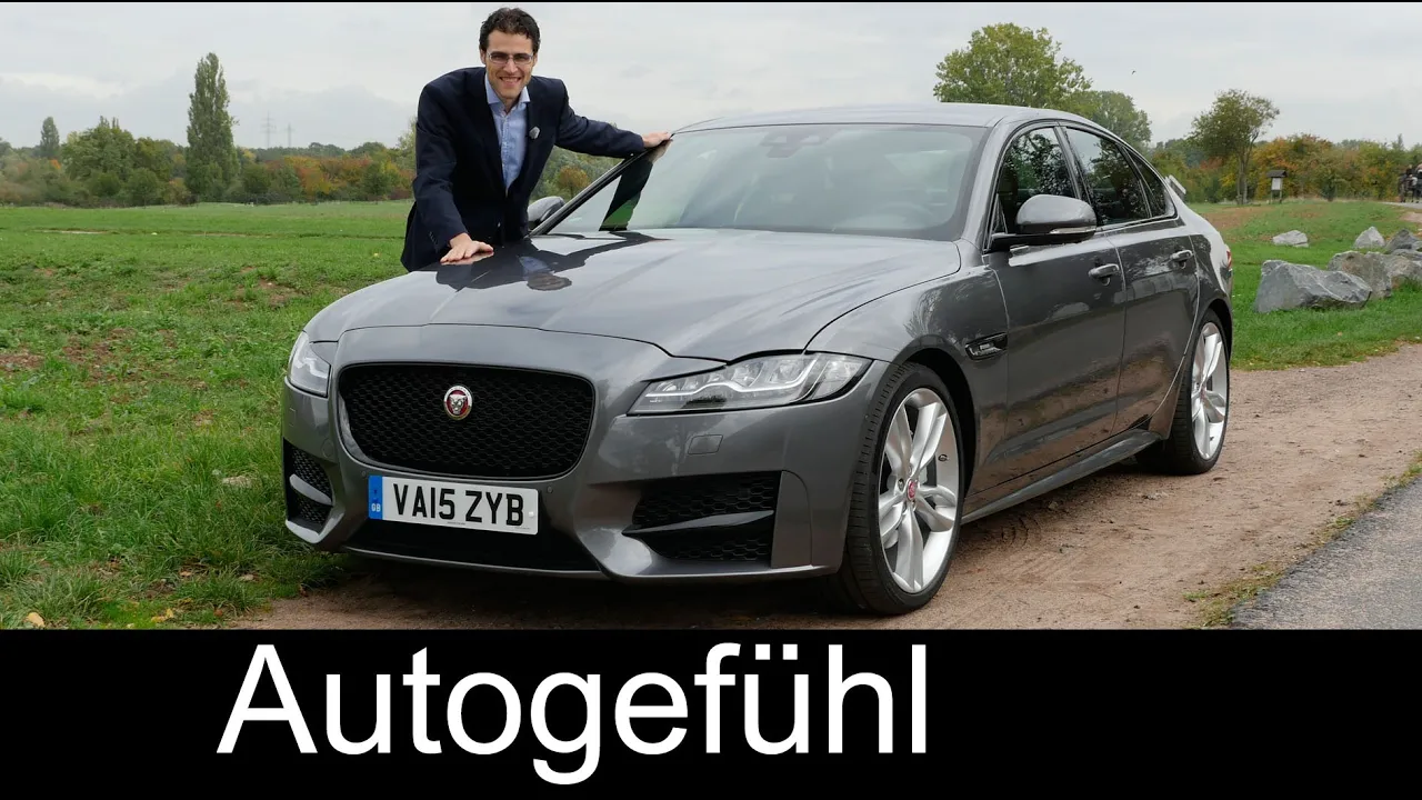 Jaguar XF FULL REVIEW test driven R-Sport 2.0d 2nd generation MY2016 all-new neuer