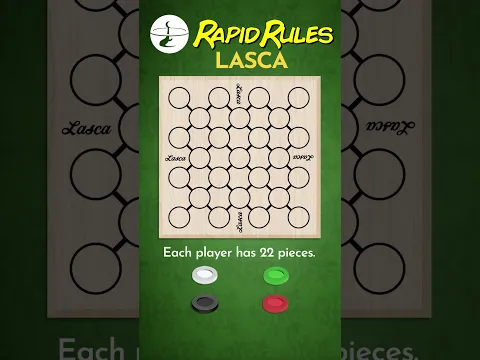 Lasca - a great little checkers variant!