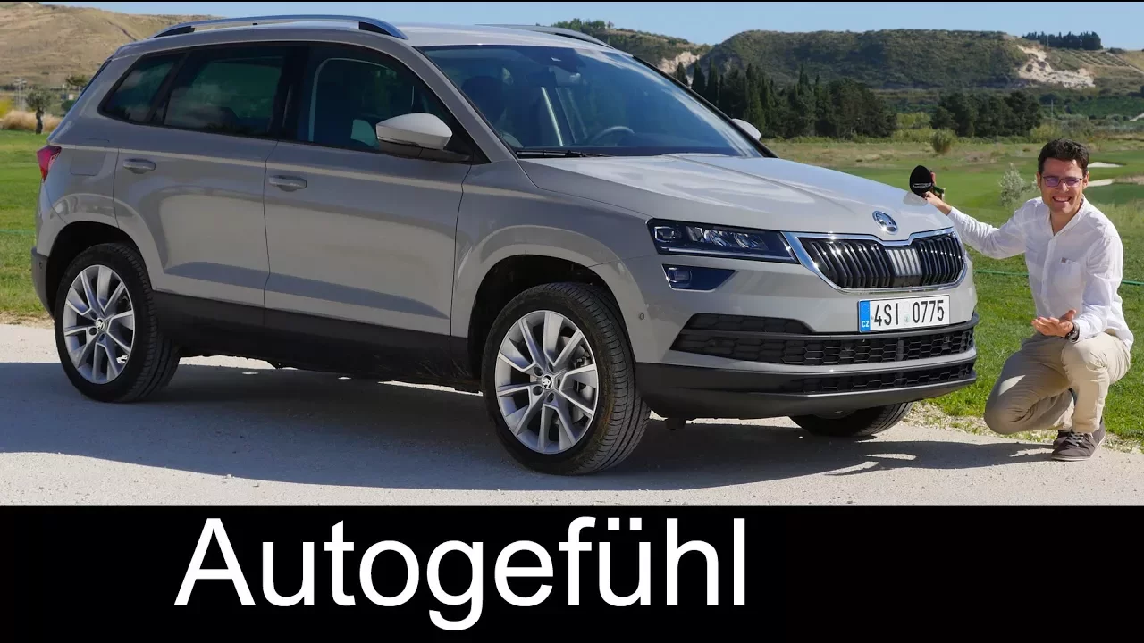 Skoda Karoq FULL REVIEW test 1.5 TSI Style all-new SUV neu - Autogefühl