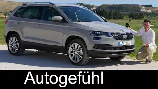 Skoda Karoq FULL REVIEW test 1.5 TSI Style all-new SUV neu - Autogefühl