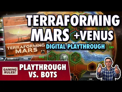 Terraforming Mars Digital Playthrough - Venus Next!