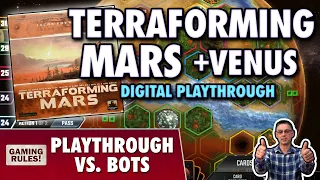 Terraforming Mars Digital Playthrough - Venus Next!