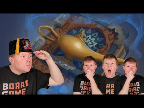 Board Game Vlog! (Clank Legacy Acquisitions Incorporated and The Magic Lamp)