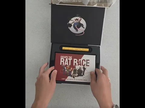 Unboxing Escape The Rat Race Deluxe Kickstarter Version