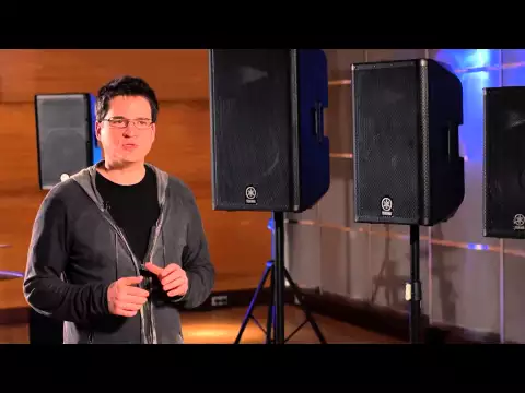 Miniature de la vidéo du produit pour Yamaha DXR15 Haut-parleur de sonorisation amplifié 2 voies 15 pouces