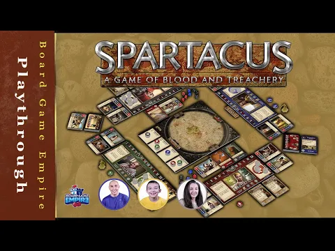 Spartacus A Game of Blood and Treachery Playthrough - Gale Force Nine