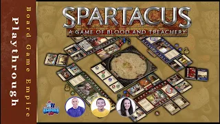Spartacus A Game of Blood and Treachery Playthrough - Gale Force Nine