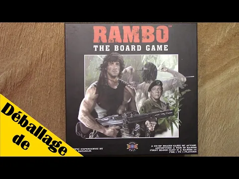 Déballage de Rambo: The Boardgame